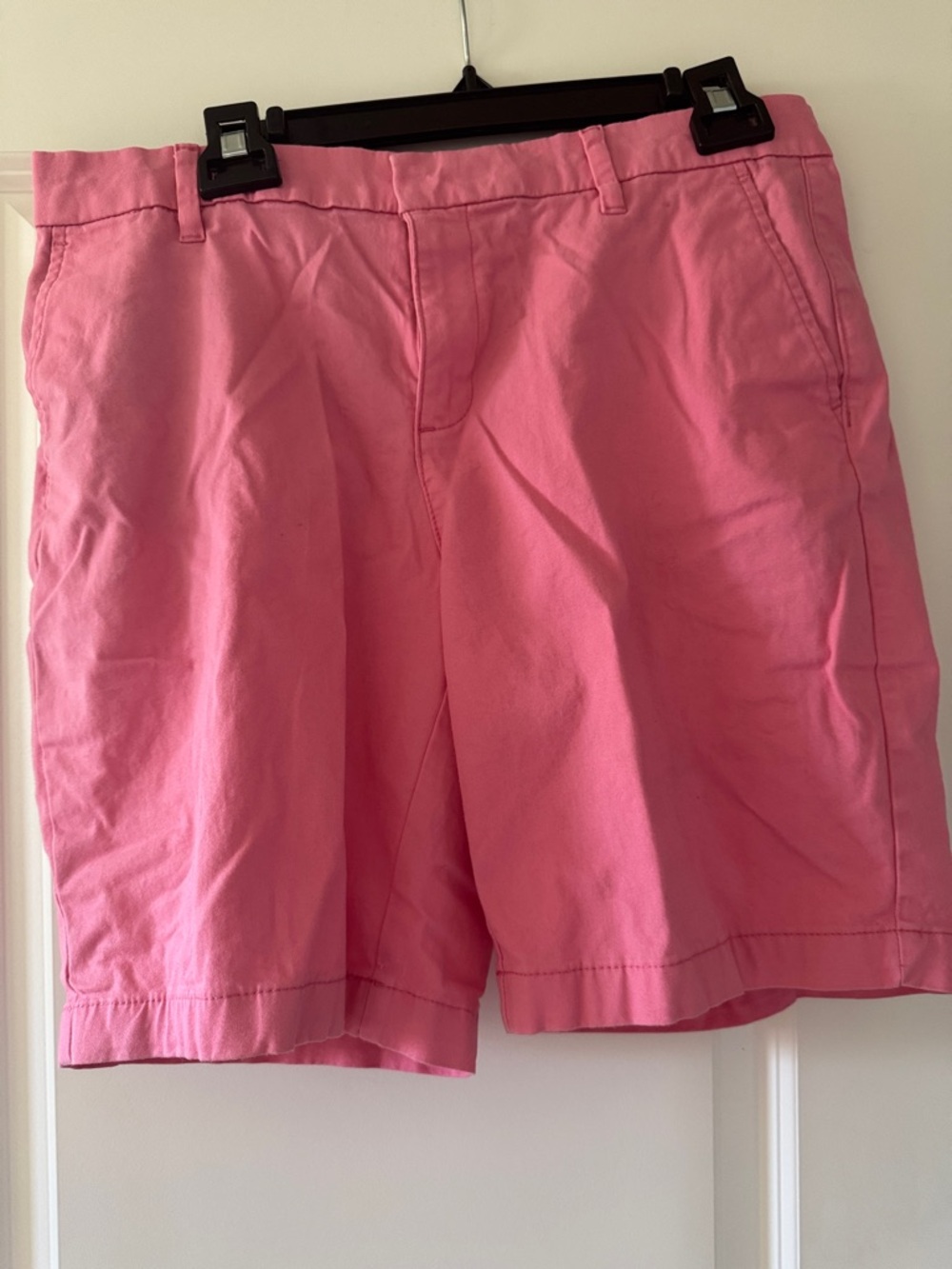 Tommy Hilfiger Pink Cotton Bermuda Shorts